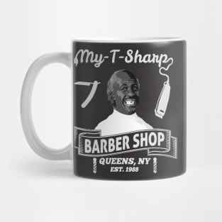 Coming To America My T Sharp Barber Shop Mug